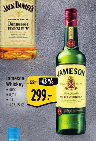 Jip Jameson whiskey nabídka