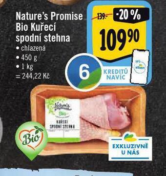 Jip Bio kuřecí spodní stehna nabídka