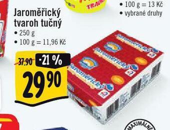Jip Jaroměřický tvaroh nabídka