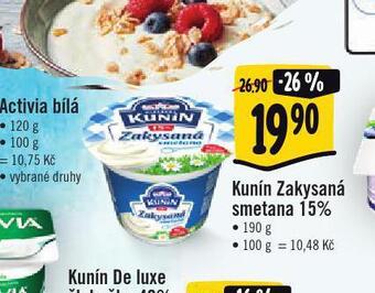 Jip Kunín zakysaná smetana nabídka