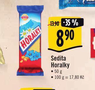 Jip Sedita horalky nabídka