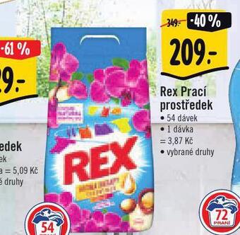 Jip Rex prací prostředek nabídka