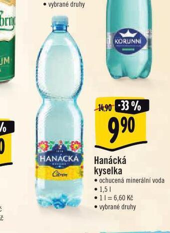Jip Hanácká kyselka nabídka