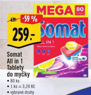 Somat tablety do myčky