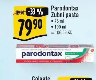 Parodontax zubní pasta