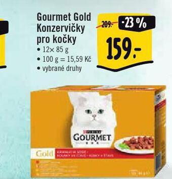 Jip Gourmet gold konzerva pro kočky nabídka