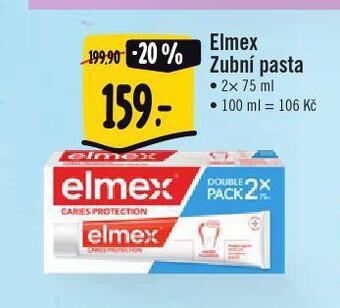 Jip Elmex zubní pasta nabídka