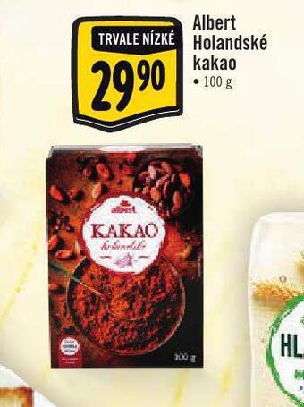 Jip Holandské kakao nabídka