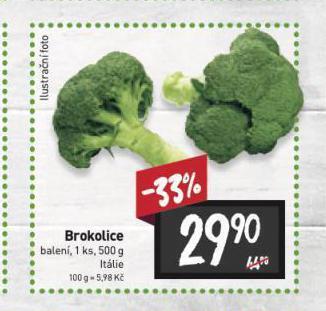 Billa Brokolice nabídka