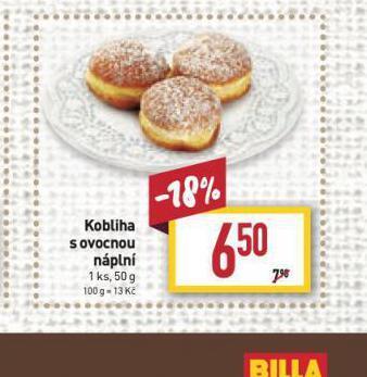 Billa Kobliha nabídka