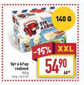 Billa Sýr a křup nabídka