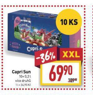 Billa Capri sun nabídka
