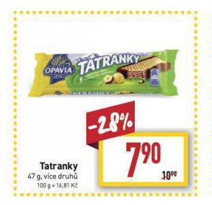 Billa Tatranky nabídka