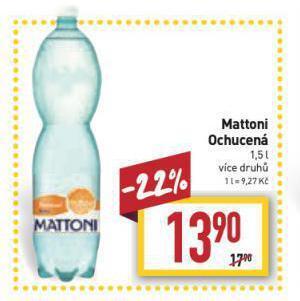 Billa Mattoni nabídka