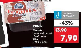 Kaufland Kunín termix nabídka