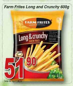 Hruška Farm frites long and crunchy 600g nabídka