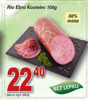Hruška Kostelecké uzeniny rio ebro 100g nabídka