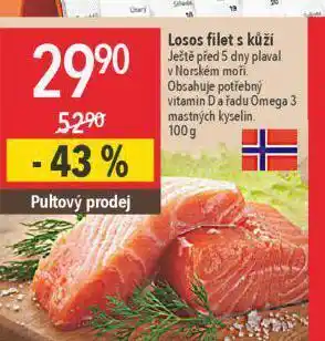 Globus Losos filet s kůží nabídka