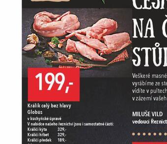 Globus Králík celý bez hlavy nabídka
