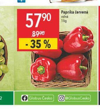 Globus Paprika červená nabídka