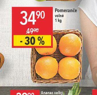 Globus Pomeranče nabídka