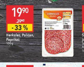 Globus Paprikáš nabídka