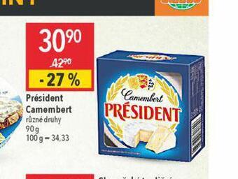 Globus Président camembert nabídka