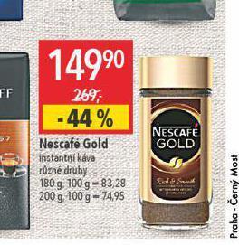 Globus Káva nescafé nabídka