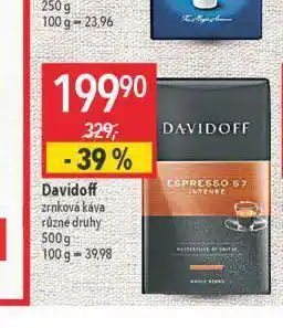 Globus Kkáva davidoff nabídka