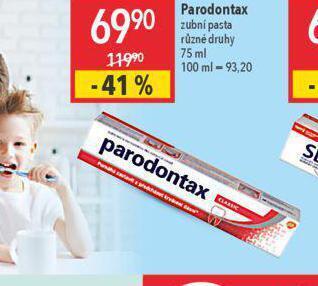 Globus Parodontax zubní pasta nabídka