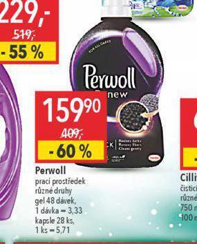 Globus Perwoll prací prostředek nabídka