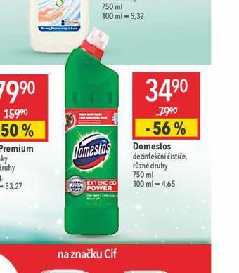 Globus Domestos dezinfekční čistič nabídka
