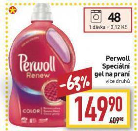 Billa Perwoll speciální gel na praní nabídka