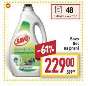 Billa Savo gel na praní nabídka