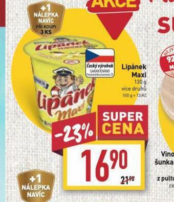 Billa Lipánek maxi nabídka
