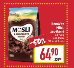 Billa Bonavita musli zapékané nabídka