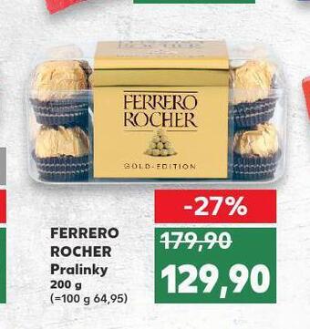 Kaufland Ferrero rocher pralinky nabídka