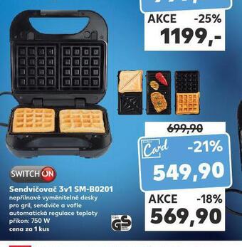 Kaufland Sendvičovač nabídka