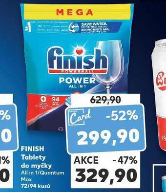 Kaufland Finish tablety do myčky nabídka