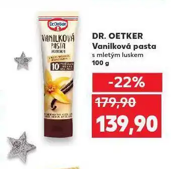 Kaufland Dr. oetker vanilková pasta nabídka