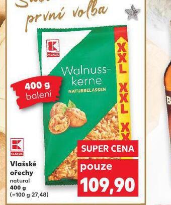 Kaufland Vlašské ořechy nabídka