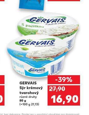 Kaufland Gervais nabídka