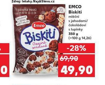 Kaufland Emco biskiti nabídka