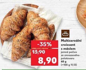 Kaufland Multicereální croissant s máslem nabídka