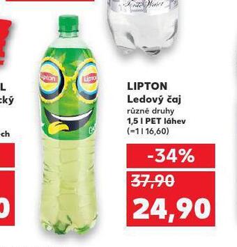 Kaufland Lipton ledový čaj nabídka