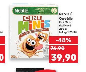 Kaufland Nestlé cereálie nabídka