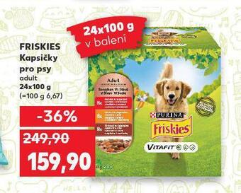 Kaufland Friskies kapsičky pro psy nabídka