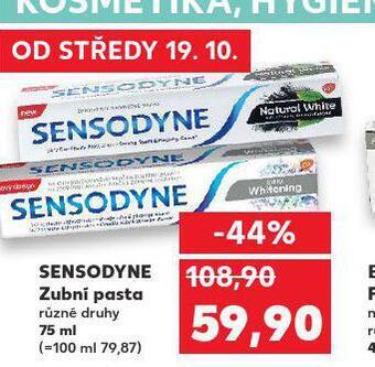 Kaufland Sensodyne zubní pasta nabídka