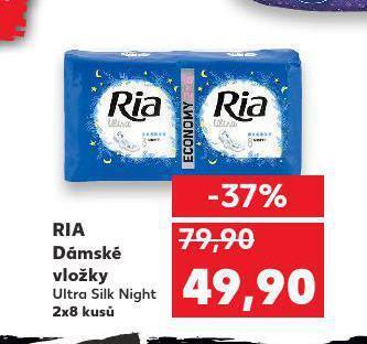 Kaufland Ria dámské vložky nabídka