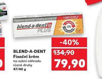 Kaufland Blend a dent fixační krém nabídka